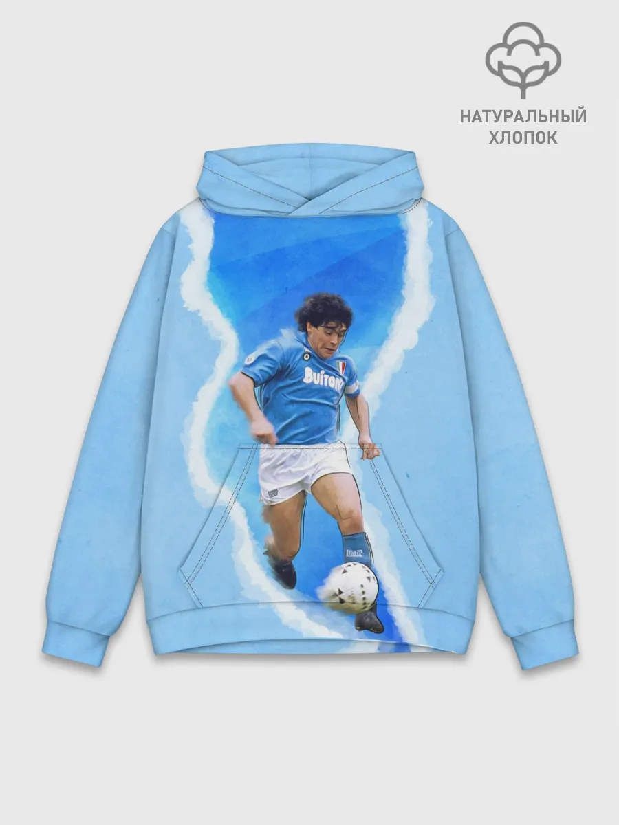 Худи мужской база хлопок / Диего Армандо