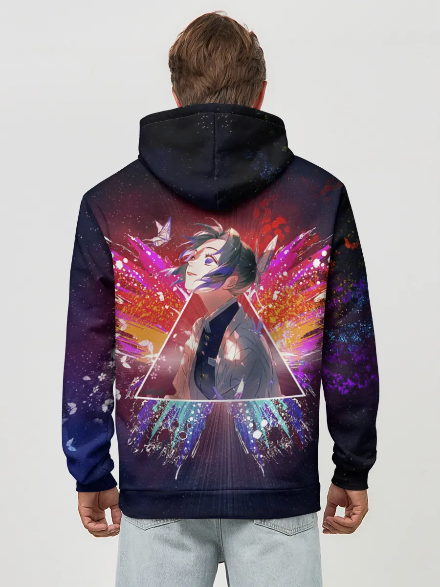 Худи мужской база хлопок / Шинобу Кочо