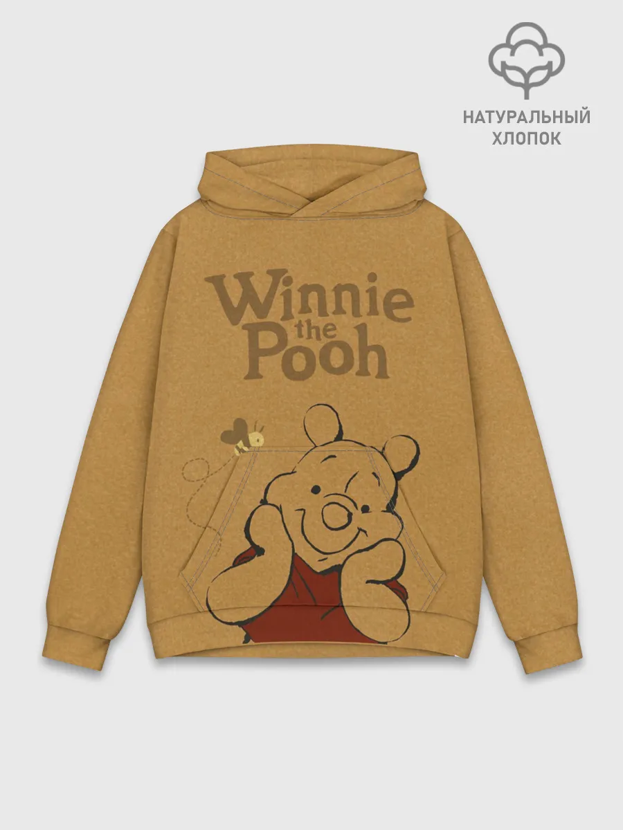 Худи мужской база хлопок / Winnie the Pooh