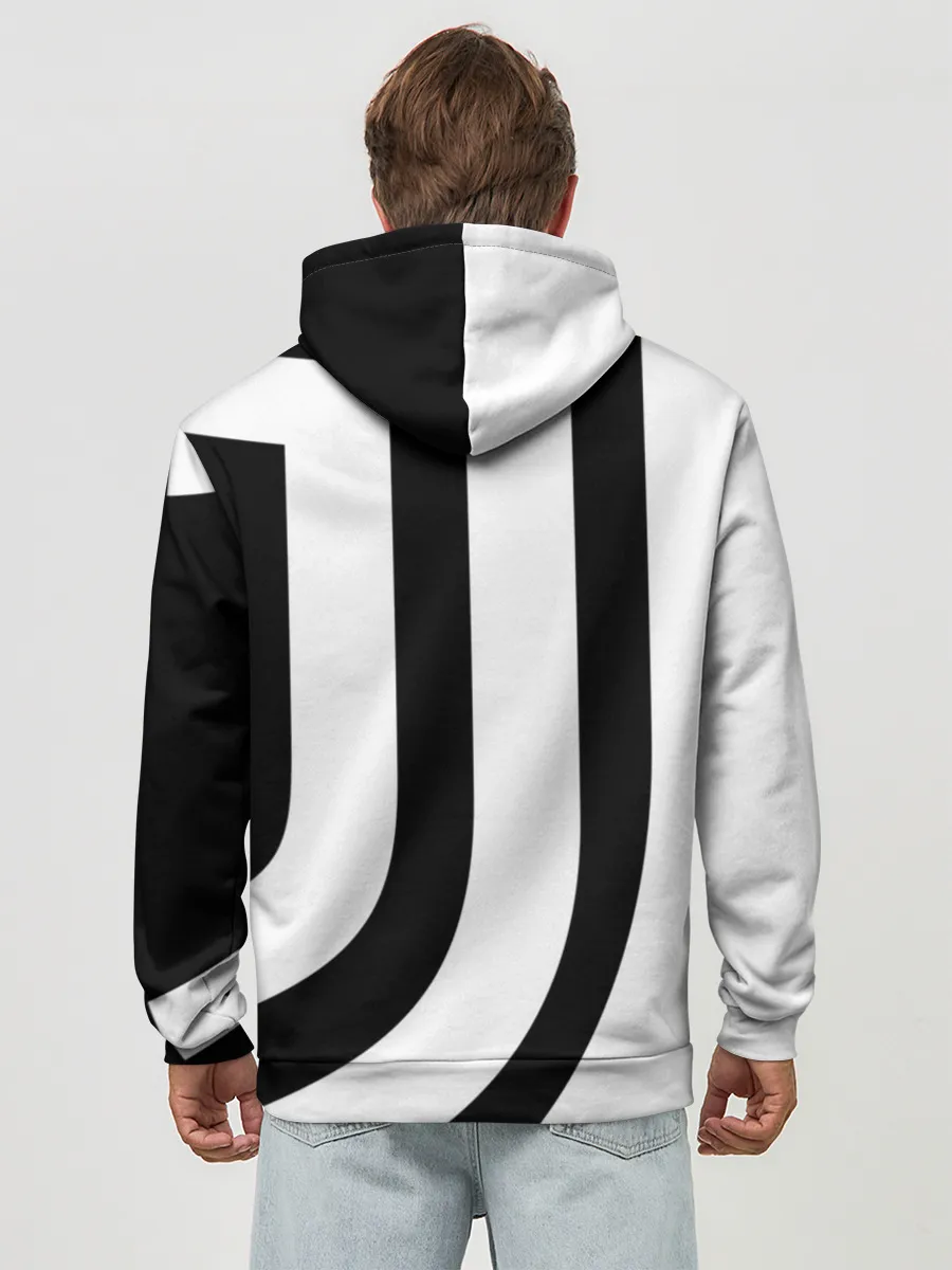 Худи мужской база хлопок / JUVENTUS