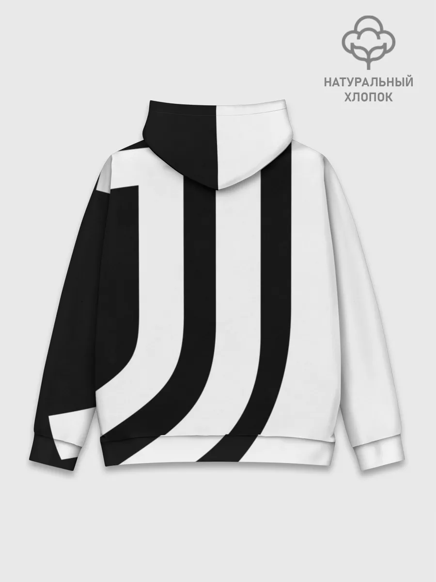 Худи мужской база хлопок / JUVENTUS