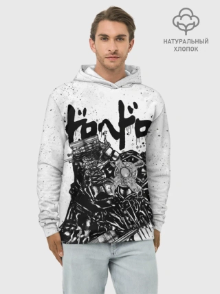 Худи мужской база хлопок / Профиль Каймана