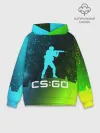 Худи мужской база хлопок / CS GO | КС ГО - Снежный