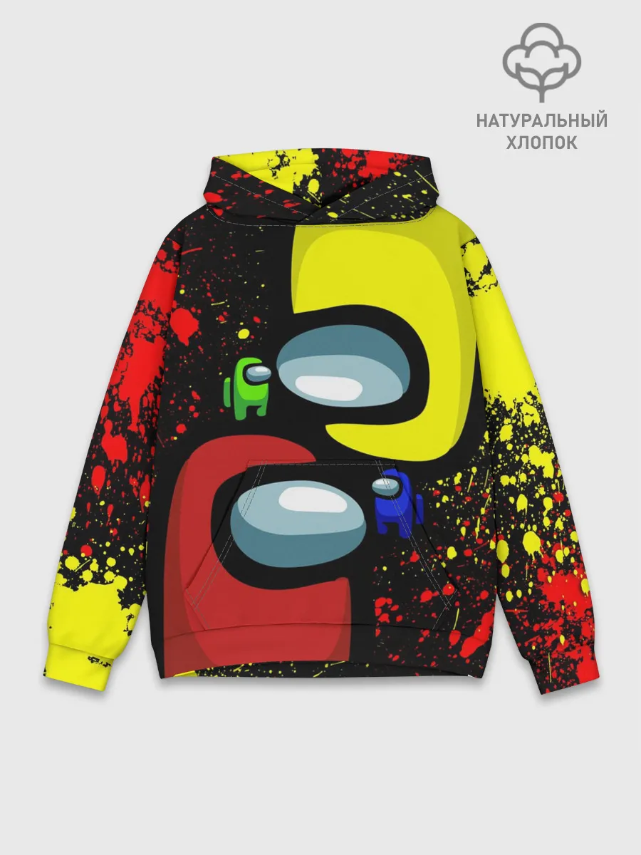 Худи мужской база хлопок / AMONG US