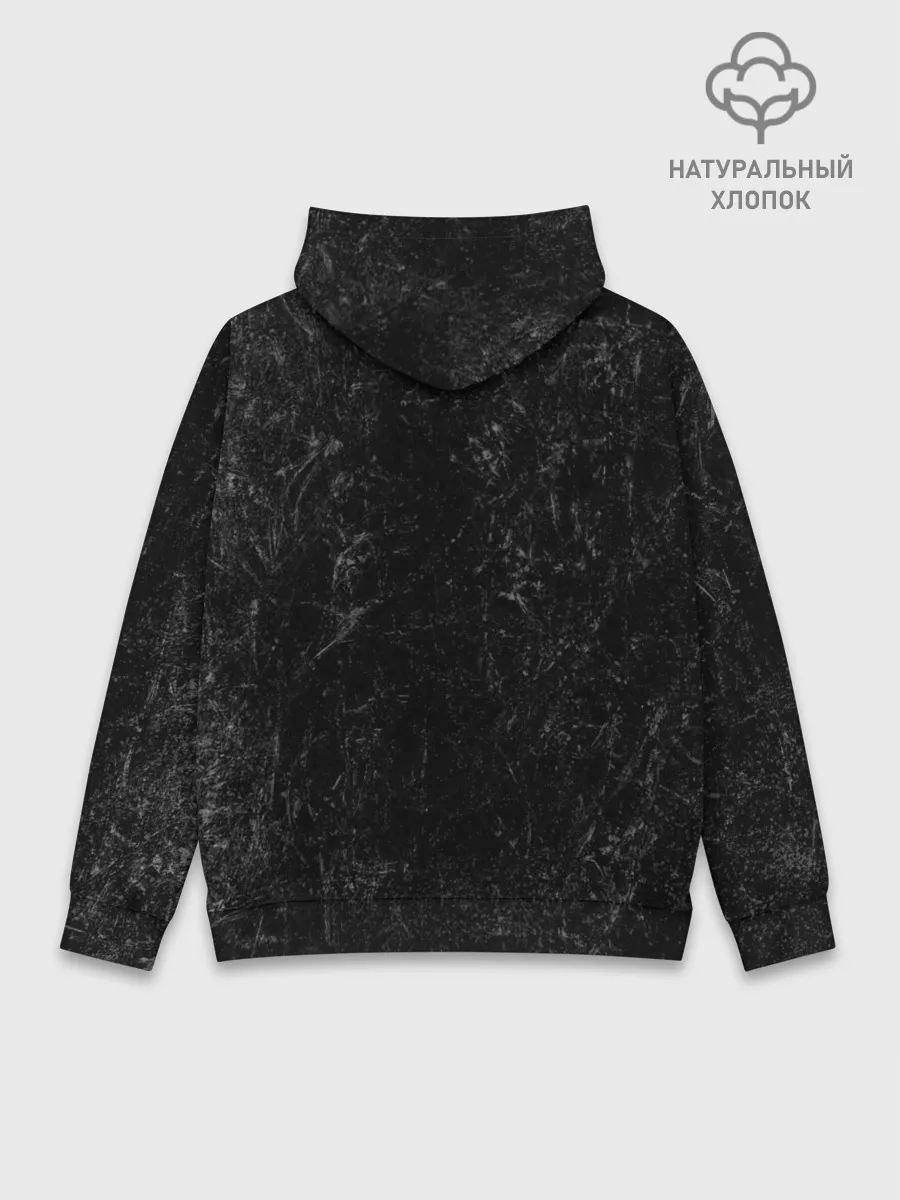 Худи мужской база хлопок / Ворон Одина