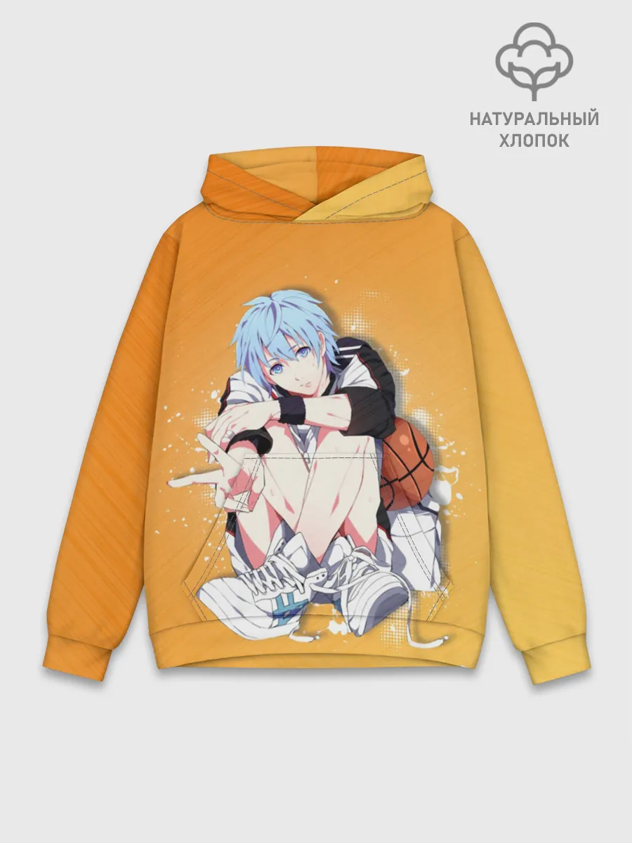 Худи мужской база хлопок / Баскетбол Куроко