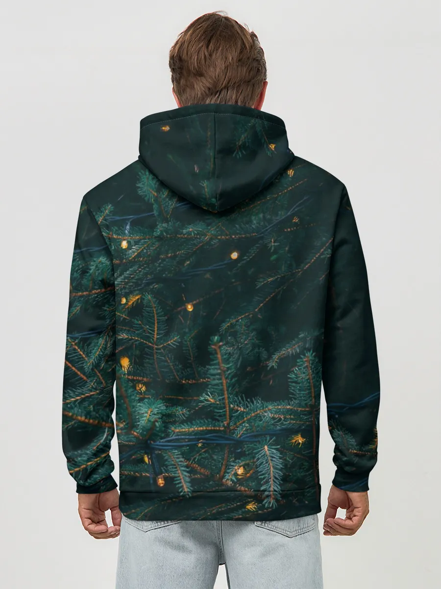 Худи мужской база хлопок / Елка