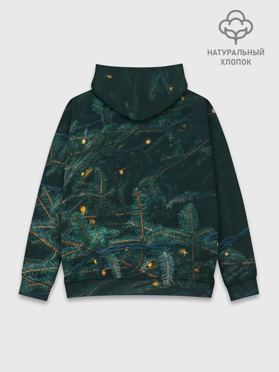 Худи мужской база хлопок / Елка