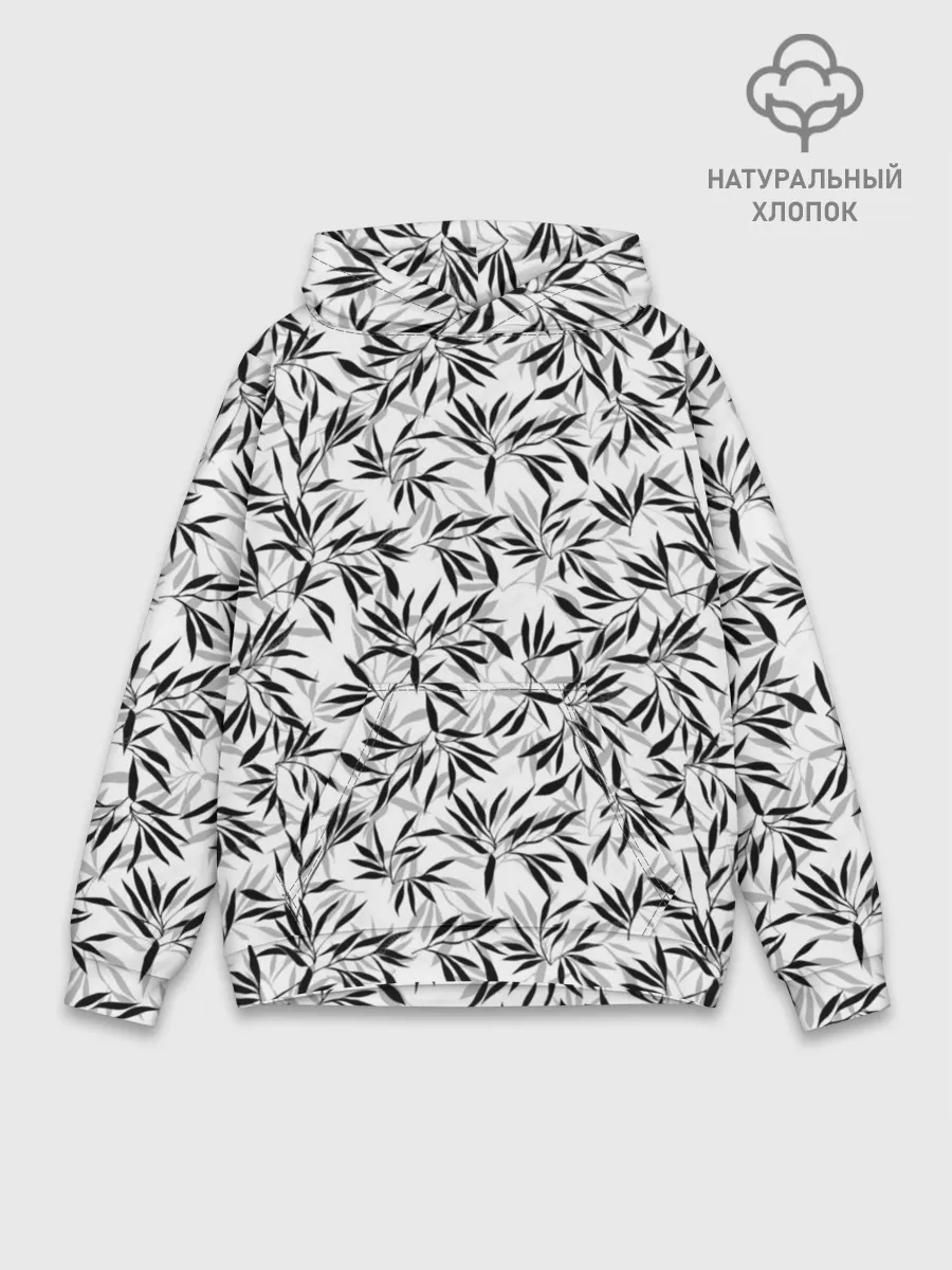 Худи мужской база хлопок / Дзен