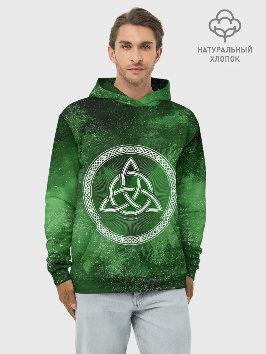 Худи мужской база хлопок / Тринити