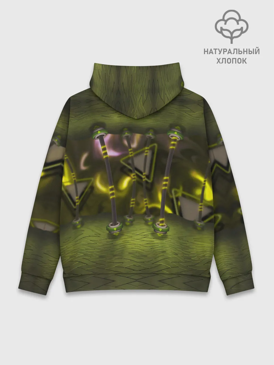 Худи мужской база хлопок / AbstractThings 3