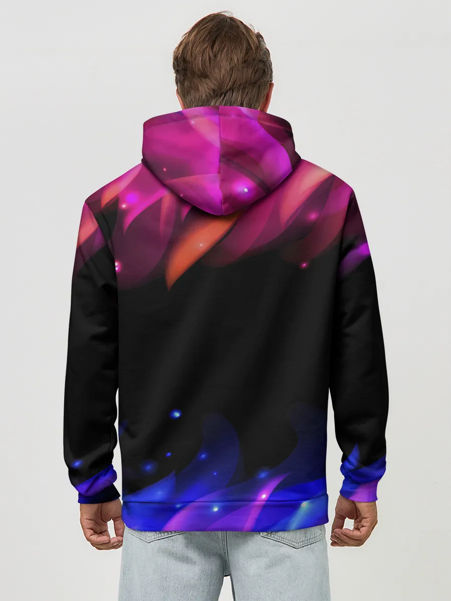 Худи мужской база хлопок / Pink Among Us.