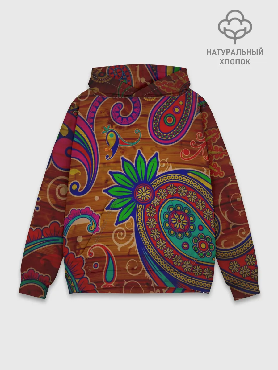 Худи мужской база хлопок / узоры текстура фон