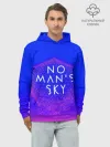 Худи мужской база хлопок / NO MANS SKY