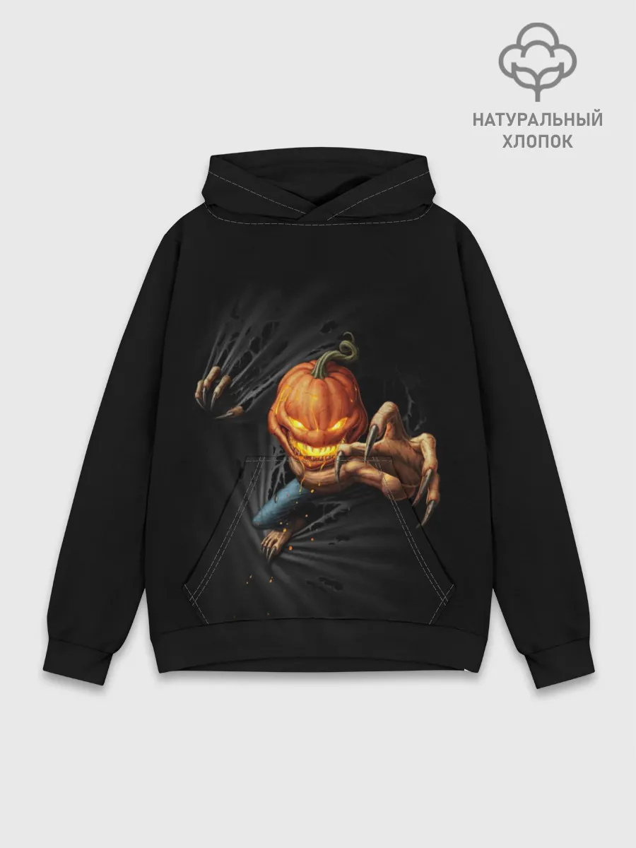Худи мужской база хлопок / Jack Skellington