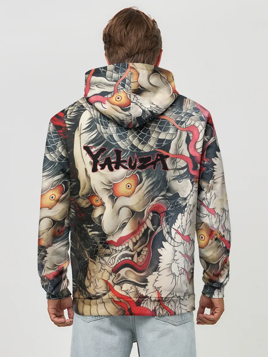 Худи мужской база хлопок / Самурай