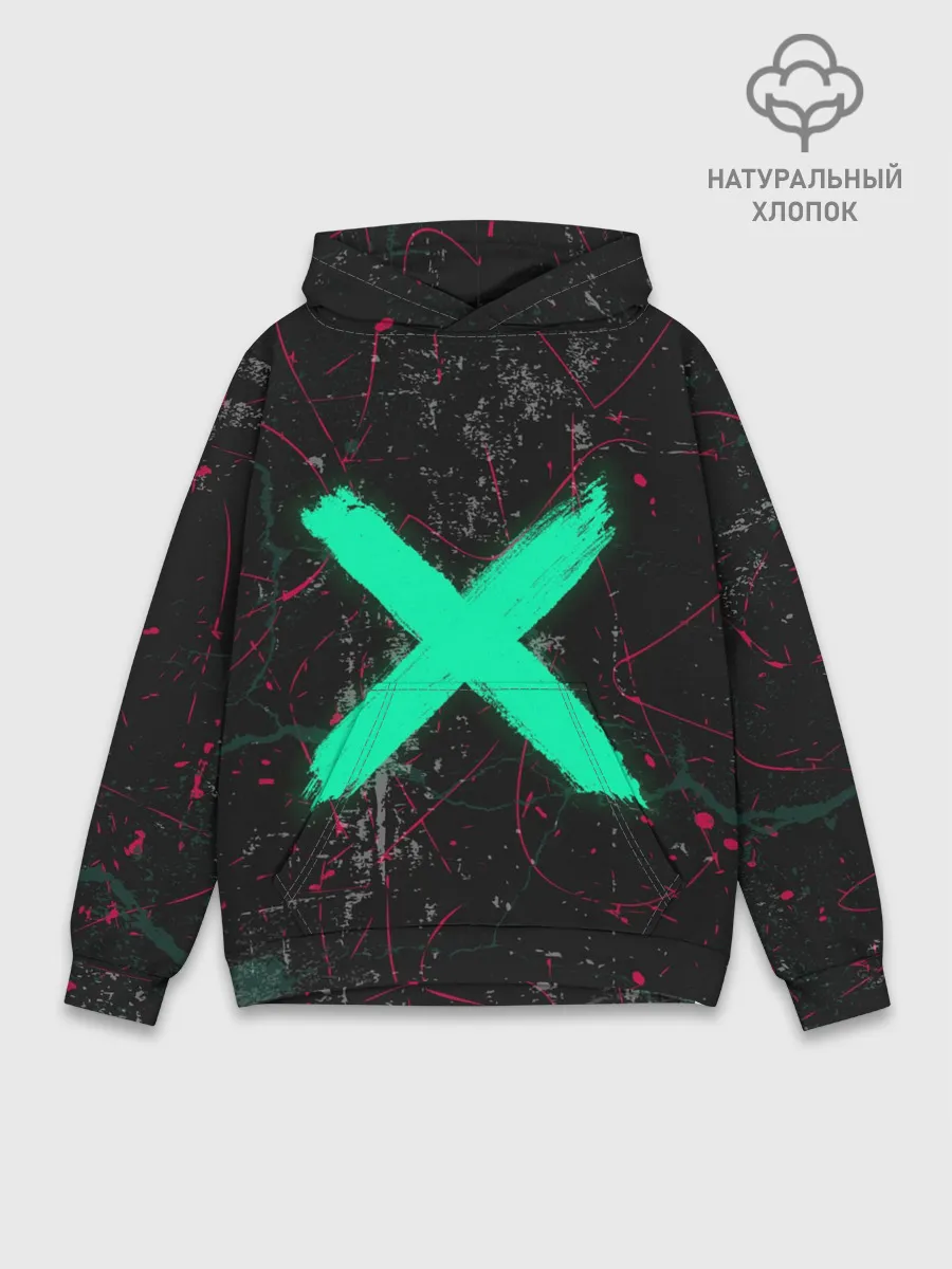 Худи мужской база хлопок / Silence