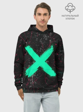 Худи мужской база хлопок / Silence