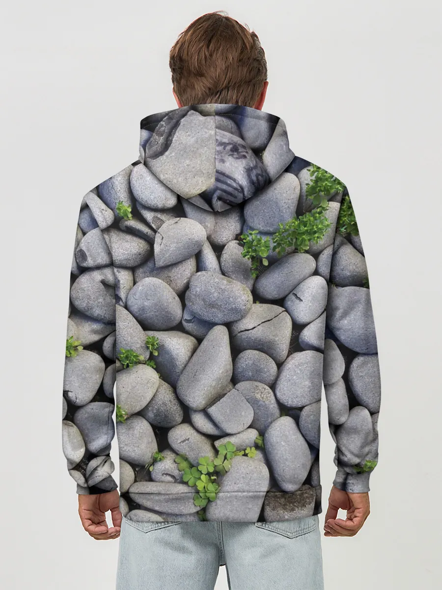 Худи мужской база хлопок / Камни