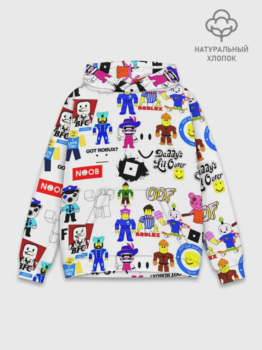 Худи мужской база хлопок / ROBLOX