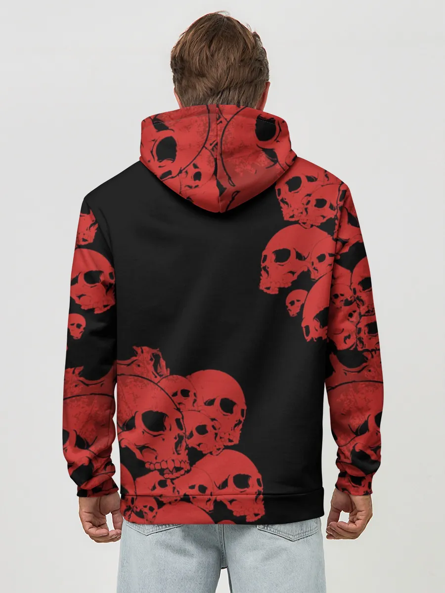 Худи мужской база хлопок / Horror