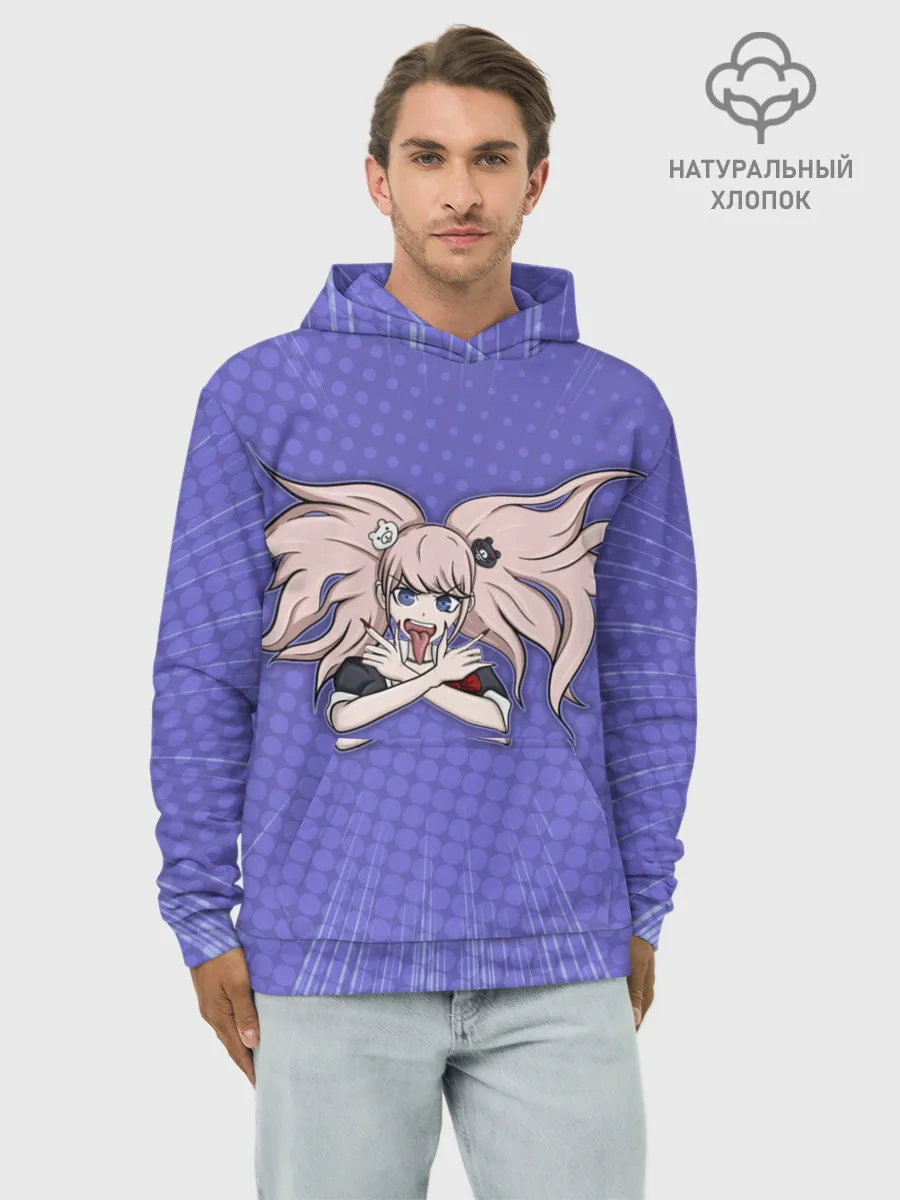 Худи мужской база хлопок / Джунко Эношима