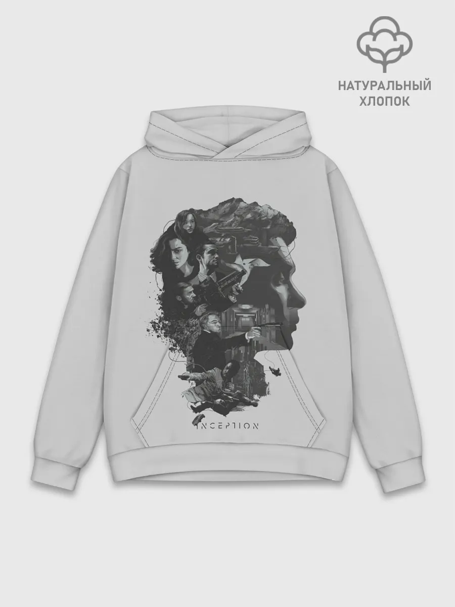 Худи мужской база хлопок / Inception