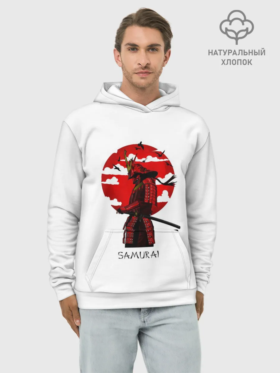 Худи мужской база хлопок / Samurai