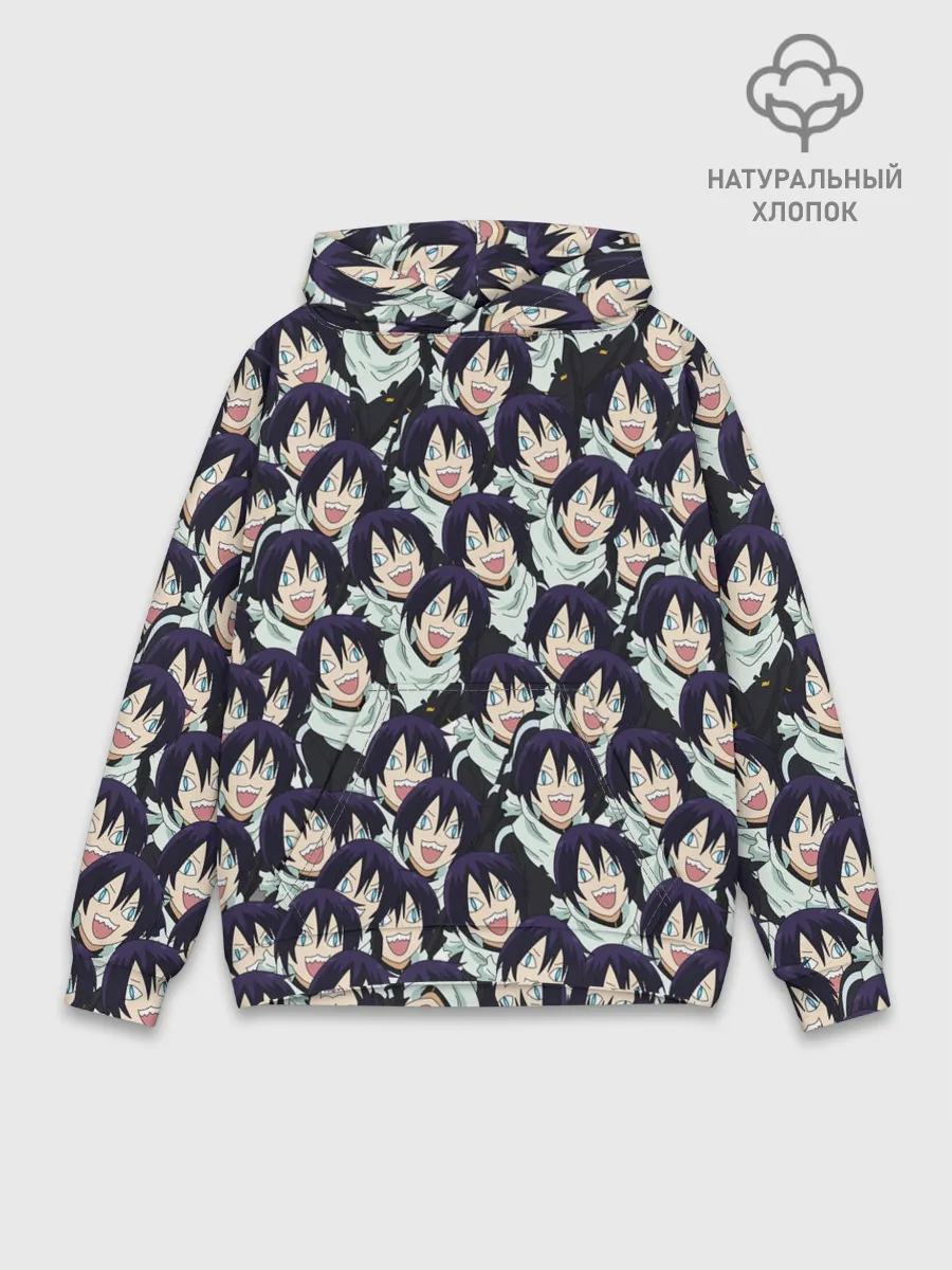 Худи мужской база хлопок / ЯТО БЕЗДОМНЫЙ БОГ