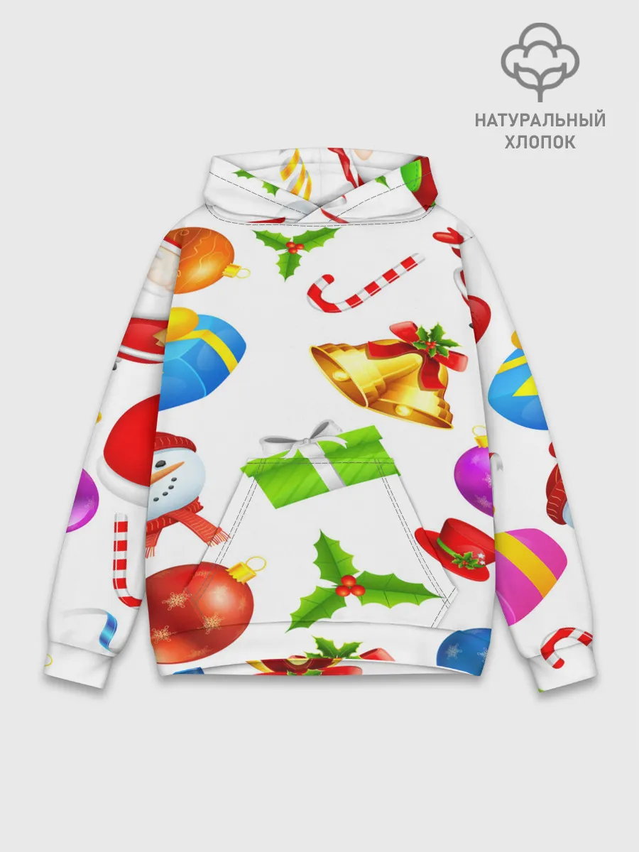 Худи мужской база хлопок / Новый год!