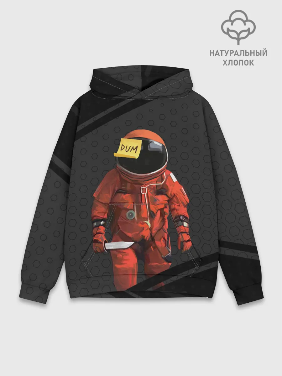 Худи мужской база хлопок / AMONG US - Реалистичный