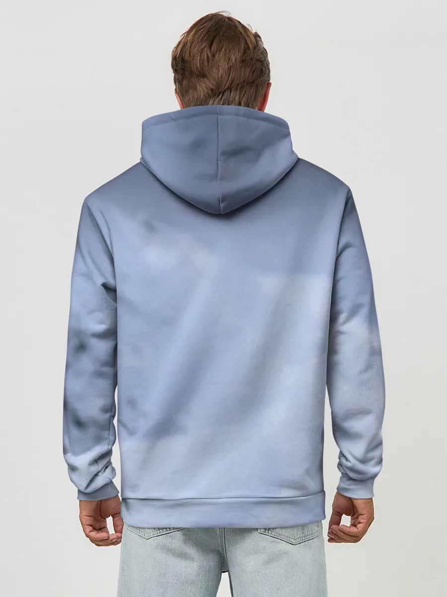 Худи мужской база хлопок / Хаски