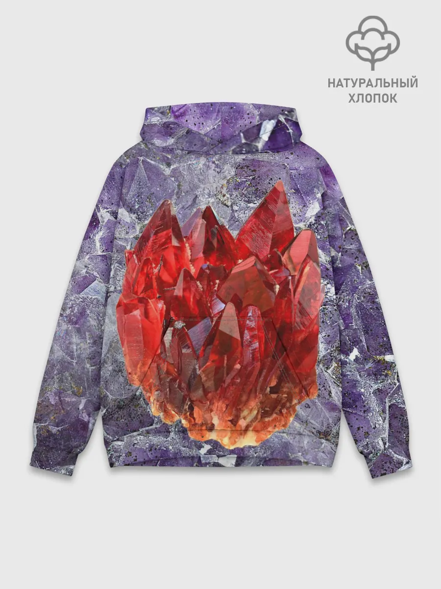 Худи мужской база хлопок / Роза инков