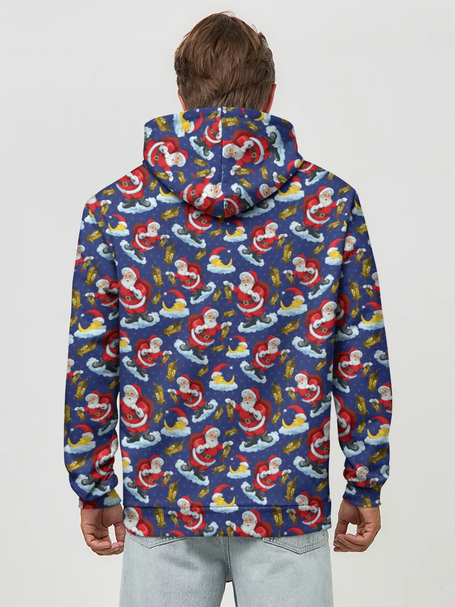 Худи мужской база хлопок / Новый Год