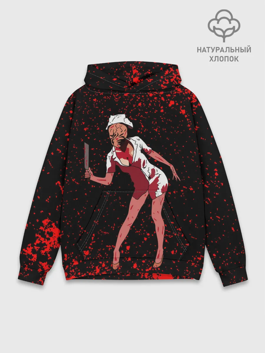 Худи мужской база хлопок / Silent Hill