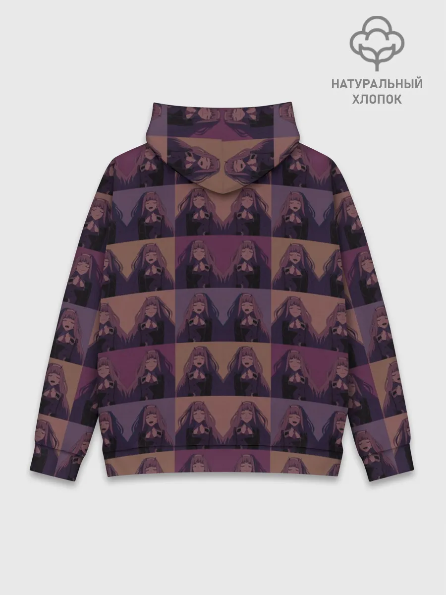 Худи мужской база хлопок / Zero Two Dance