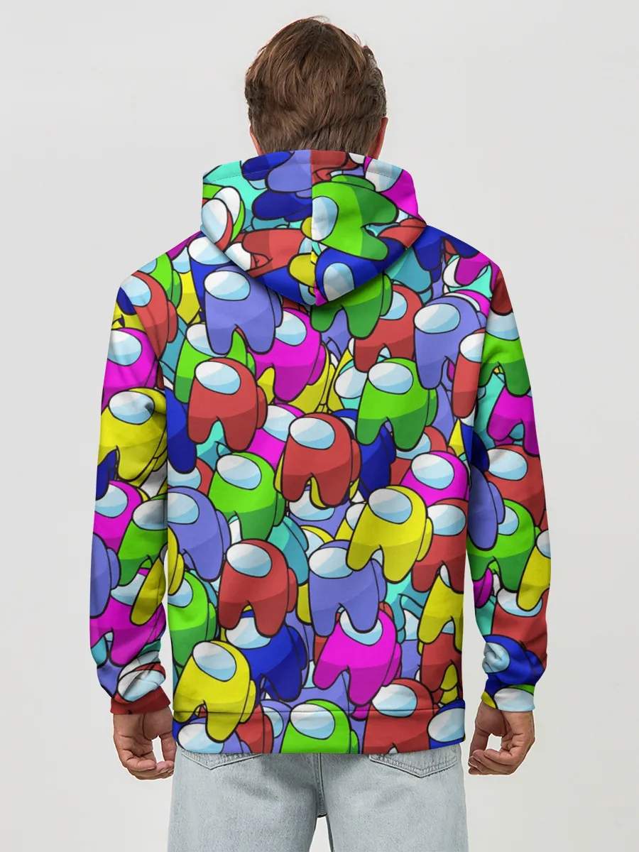 Худи мужской база хлопок / AMONG US