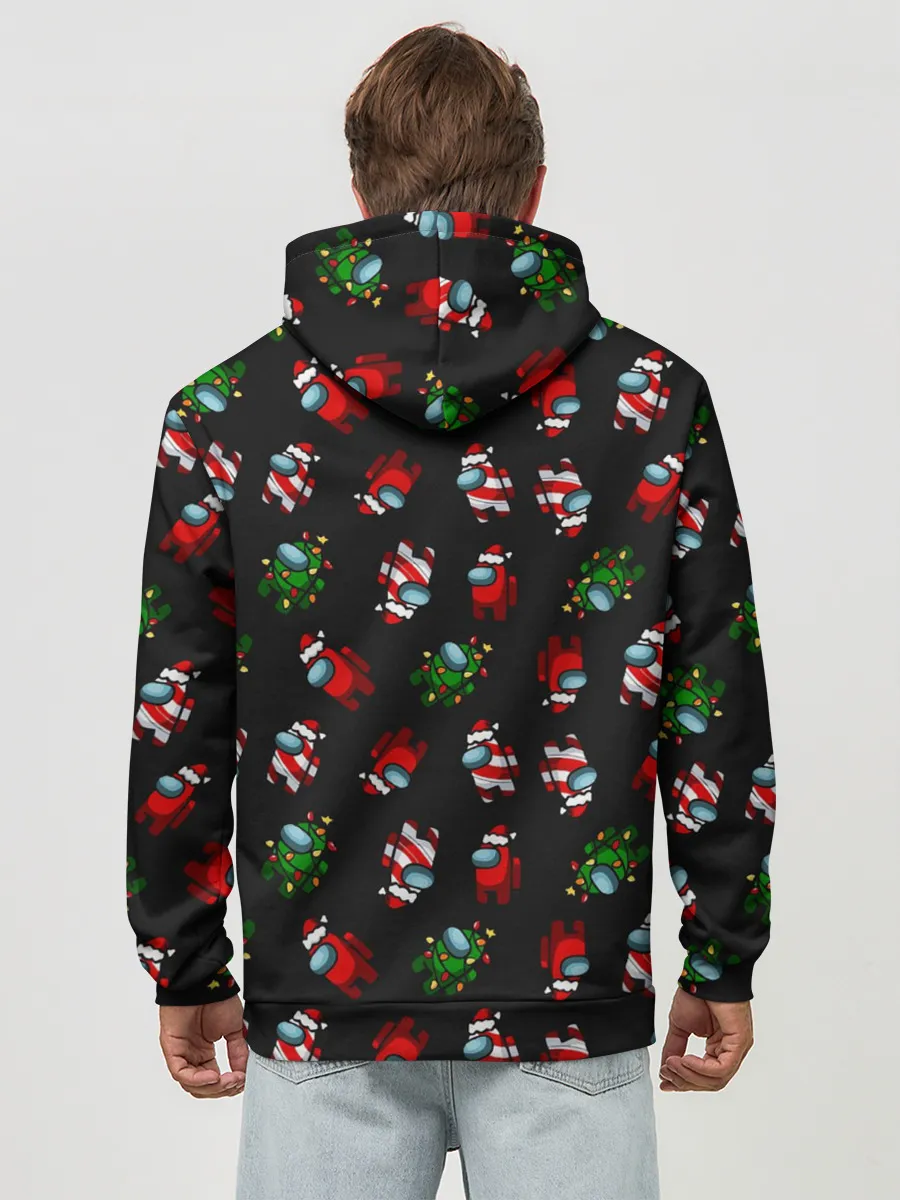 Худи мужской база хлопок / AMONG US