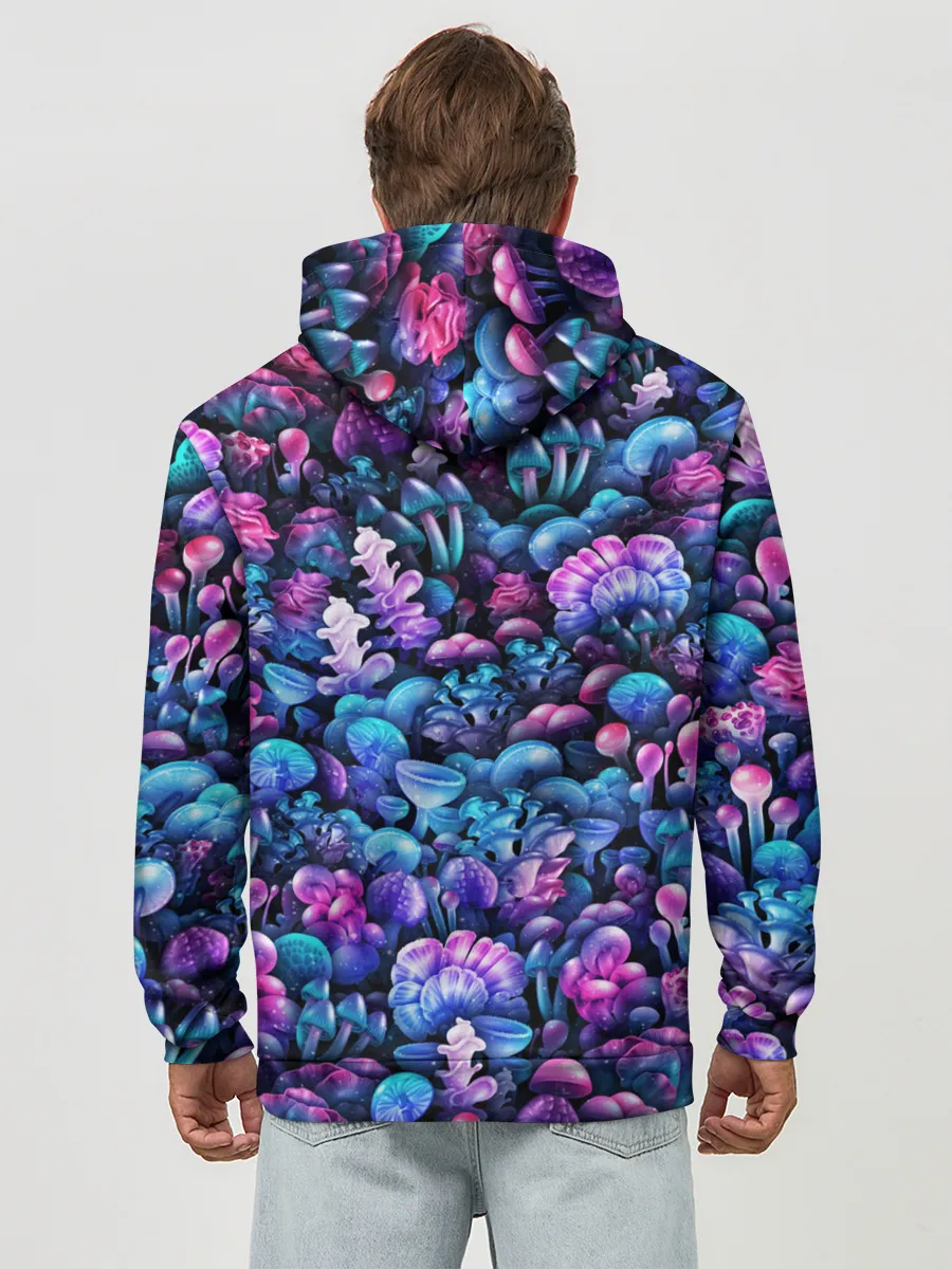 Худи мужской база хлопок / Волшебные грибы