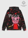 Худи мужской база хлопок / ROBLOX PIGGY