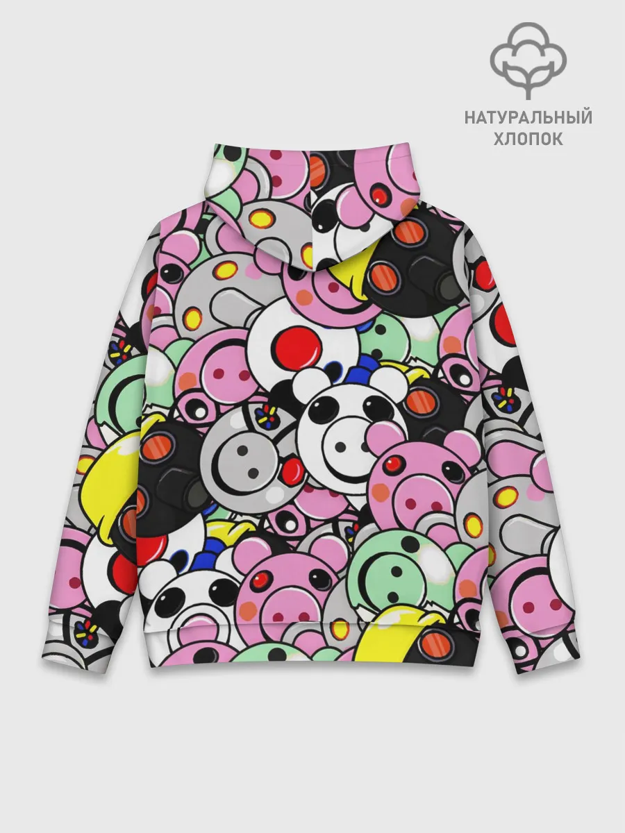 Худи мужской база хлопок / ROBLOX PIGGY