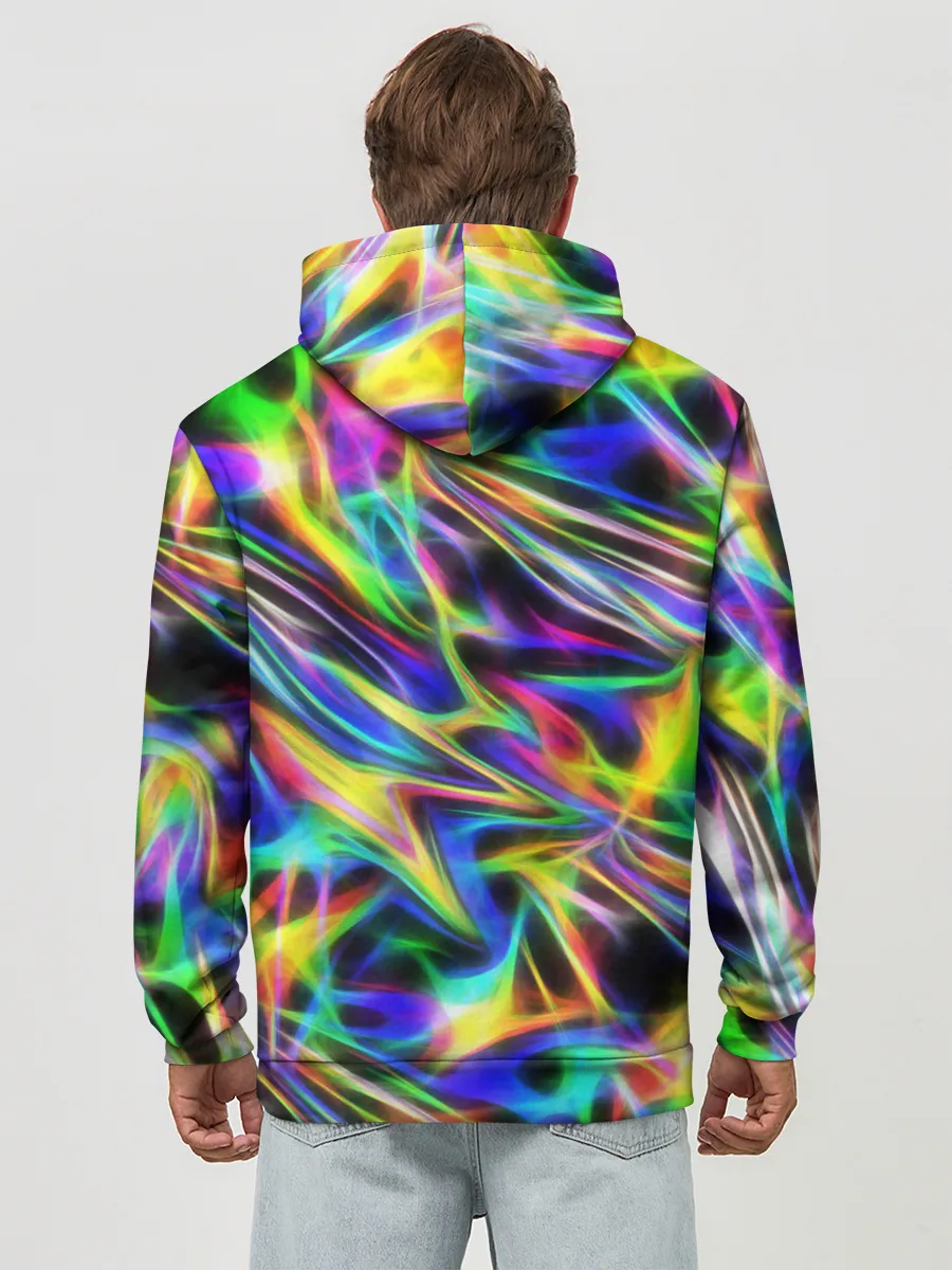 Худи мужской база хлопок / Космическая хризонтема