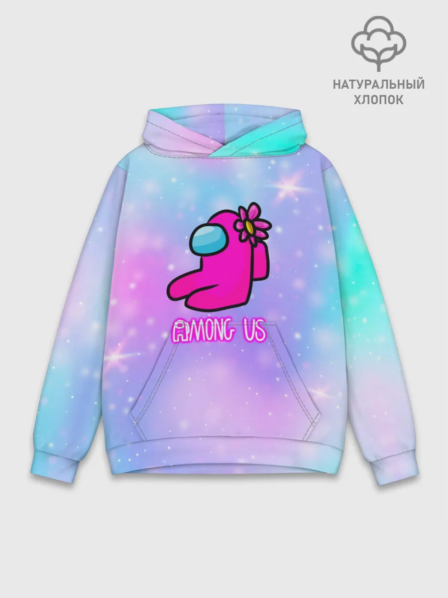 Худи мужской база хлопок / Among Us