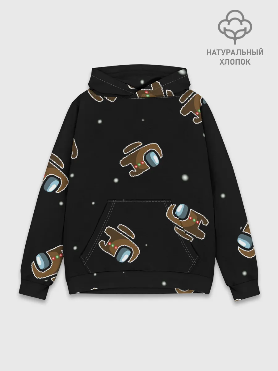 Худи мужской база хлопок / пряник among us