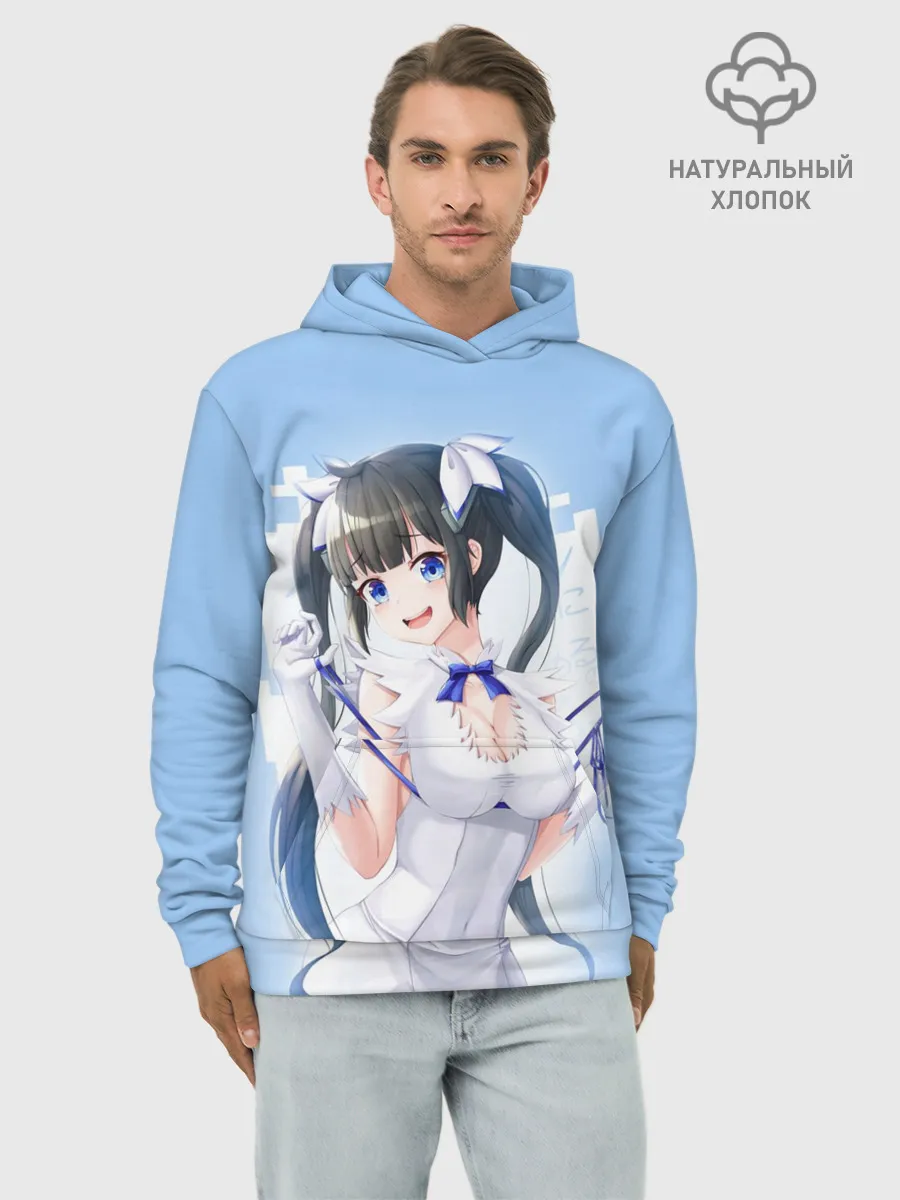 Худи мужской база хлопок / Хестия