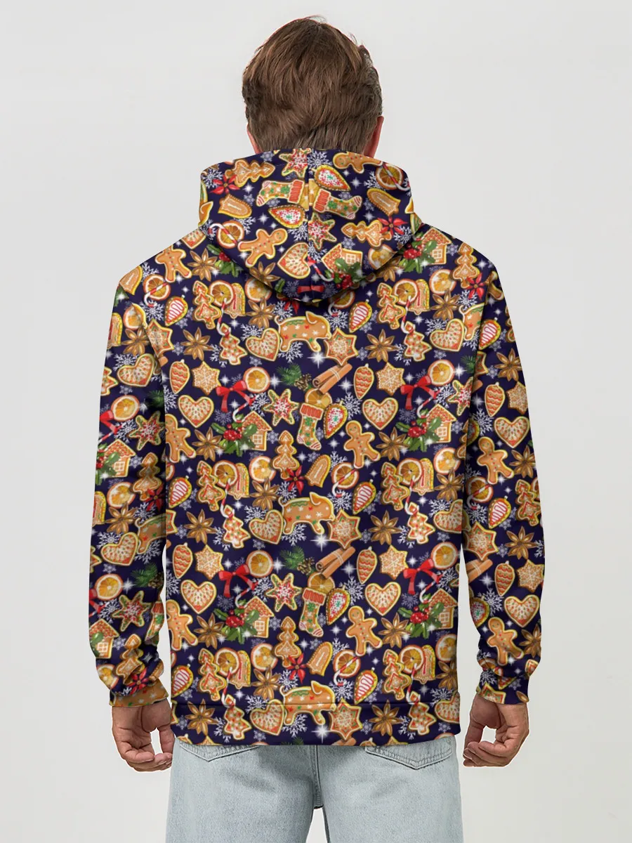 Худи мужской база хлопок / Новый Год