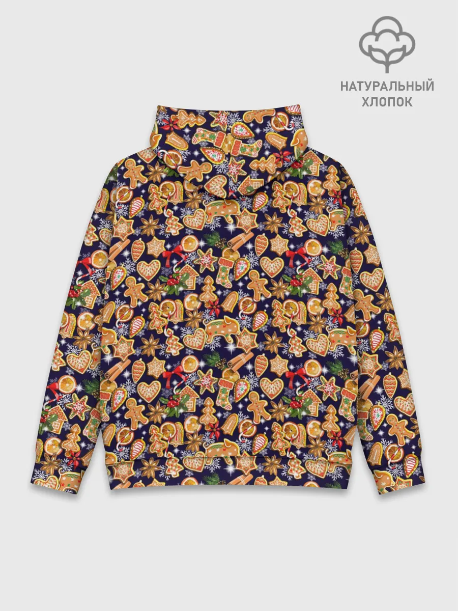 Худи мужской база хлопок / Новый Год