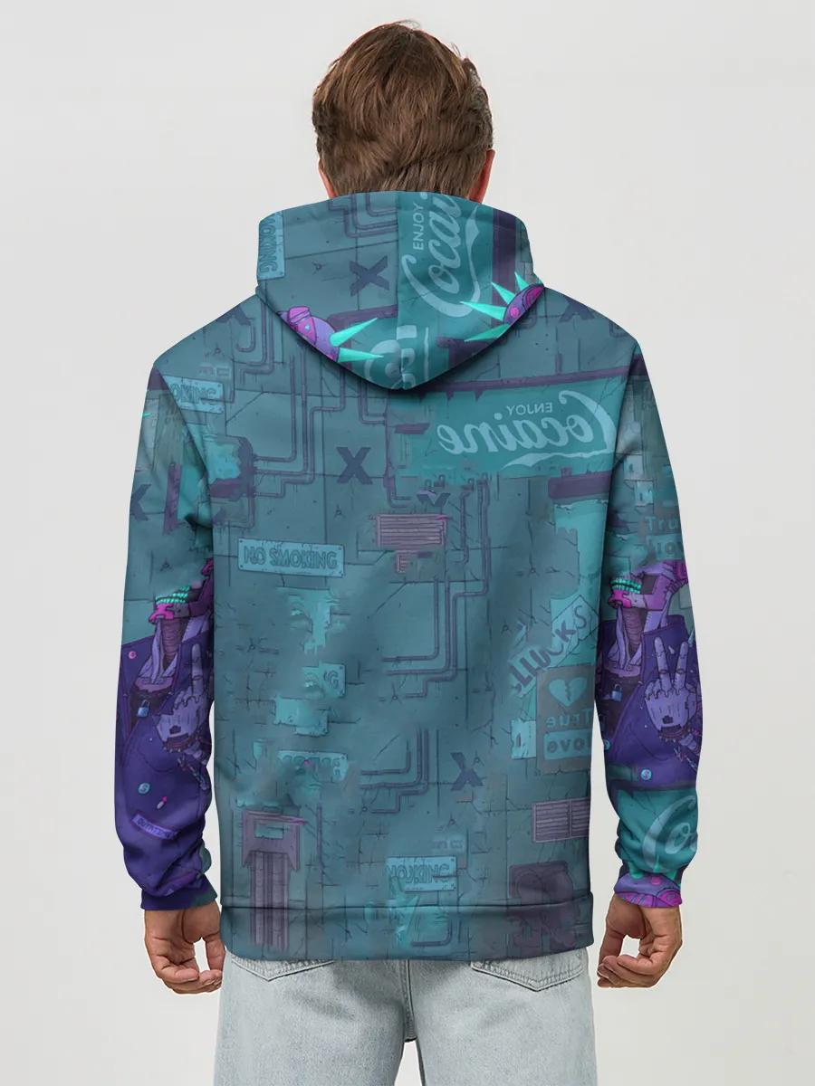 Худи мужской база хлопок / Cyberpunk 2077