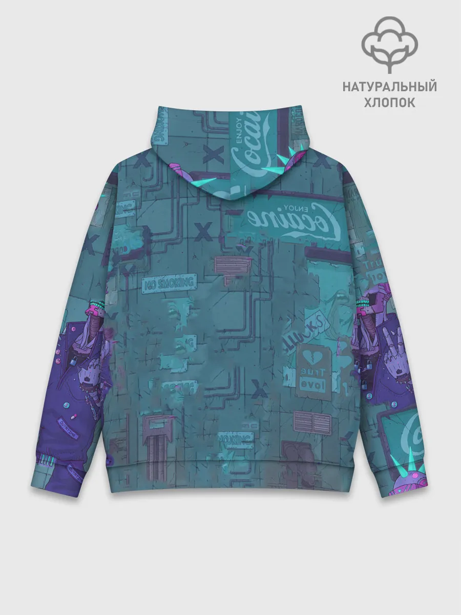 Худи мужской база хлопок / Cyberpunk 2077