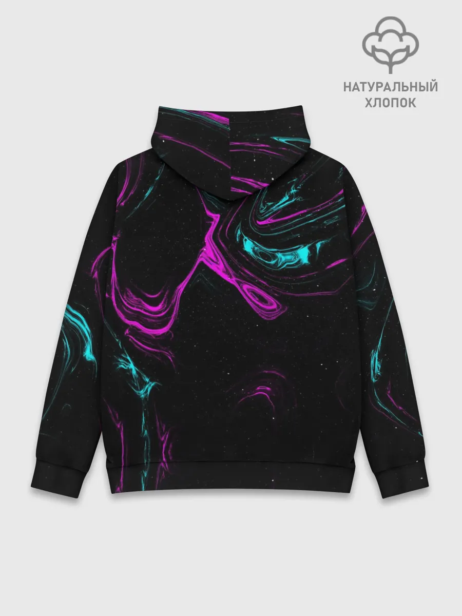 Худи мужской база хлопок / Glitch